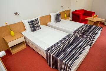 Фото номера Двухместный номер с 1 кроватью или 2 отдельными кроватями Отель Diva Hotel &amp; Wellness г. Чифлик 5